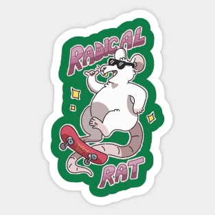 Radical Rat Sticker